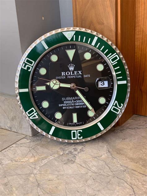 breitling wall clock|rolex clock wall.